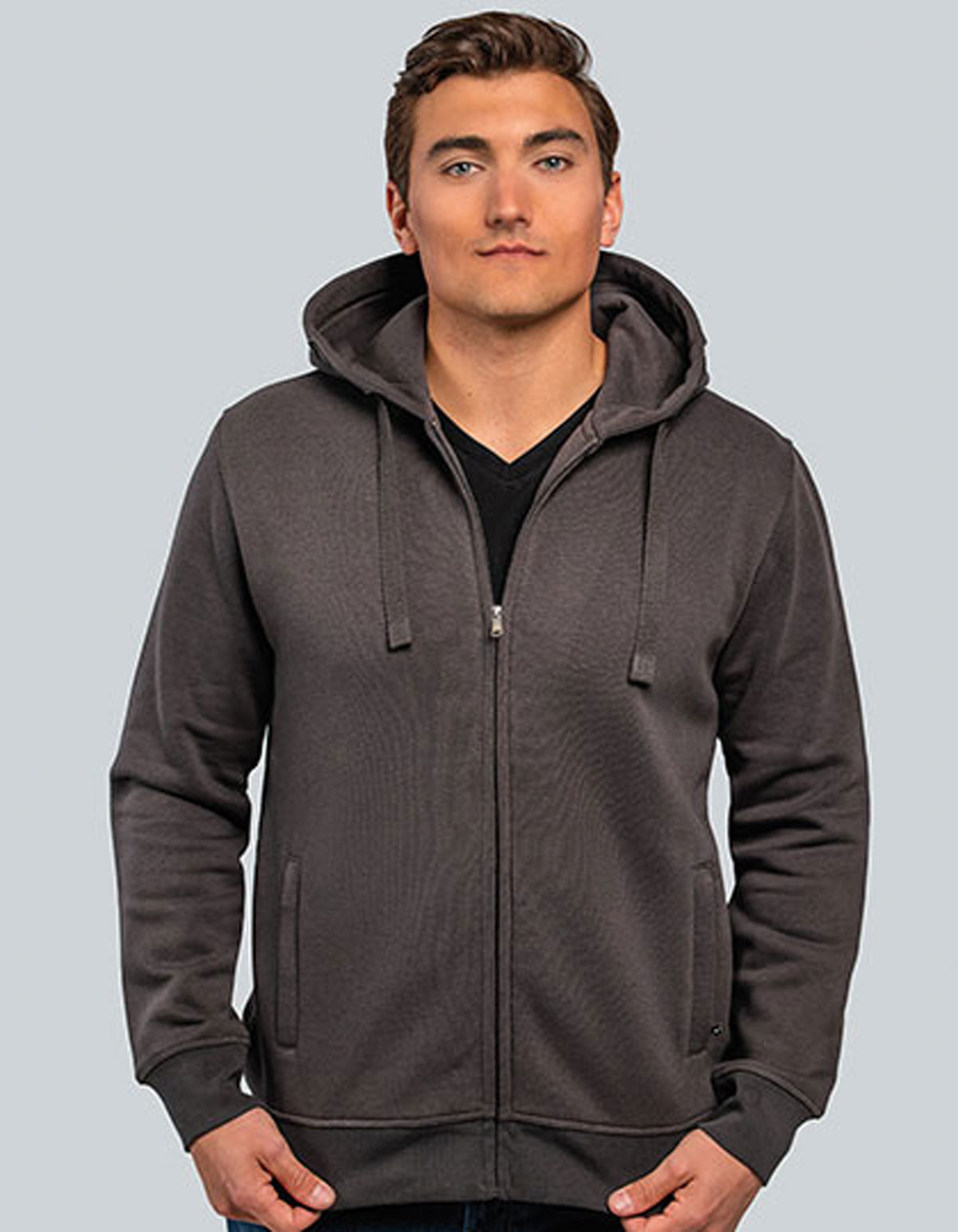 HRM707-Model Men´s Premium Hooded Jacket HRM707