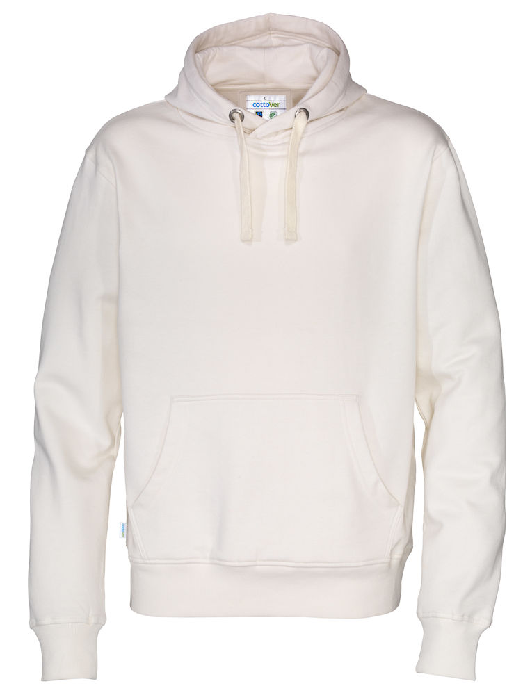 141002-105-offwhite Cottover 141002 Hood Man 100% Organic Baumwolle