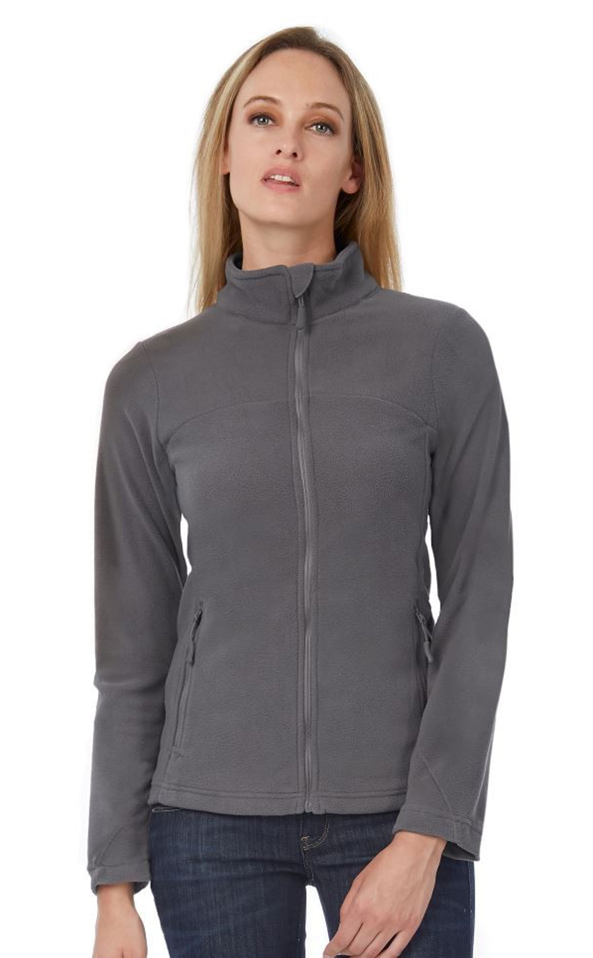 FM752-DET Coolstar Women Fleece Full Zip B&C FW752