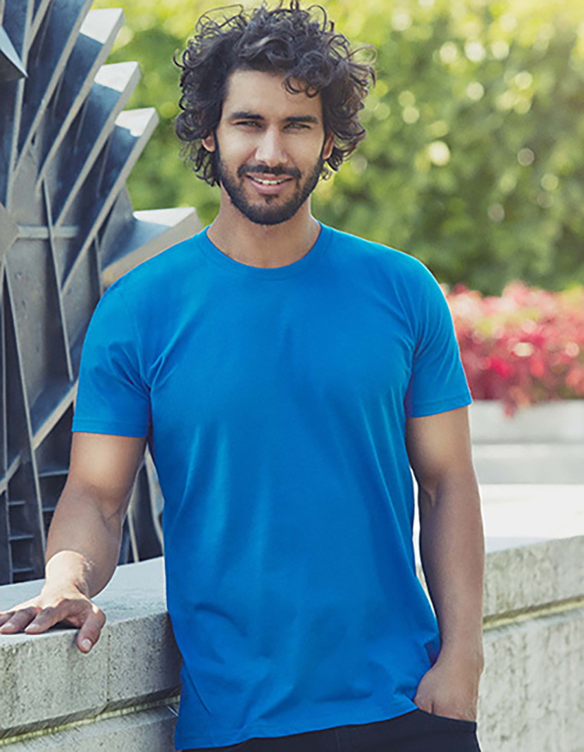 NE61001-Foto1 Mens Fitted T-Shirt Neutral 61001