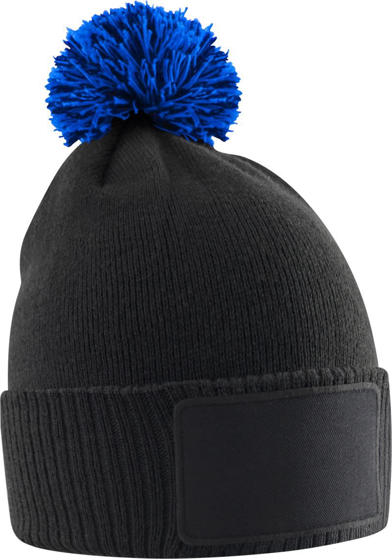 Kids Snowstar Patch Beanie Beechfield B443B