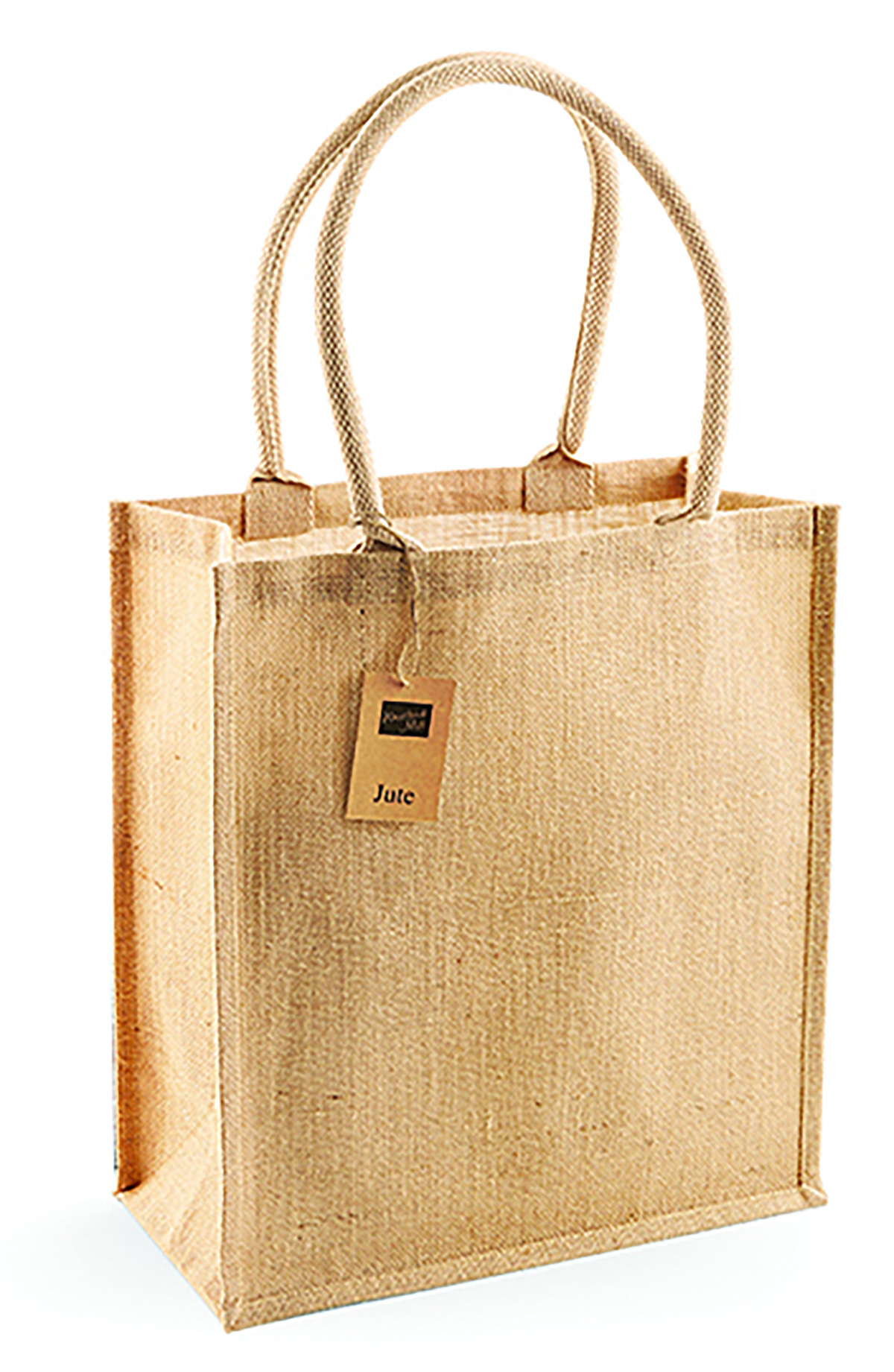W409-Jute Jute Boutique Shopper W409 / 36 x 41 x 17 cm