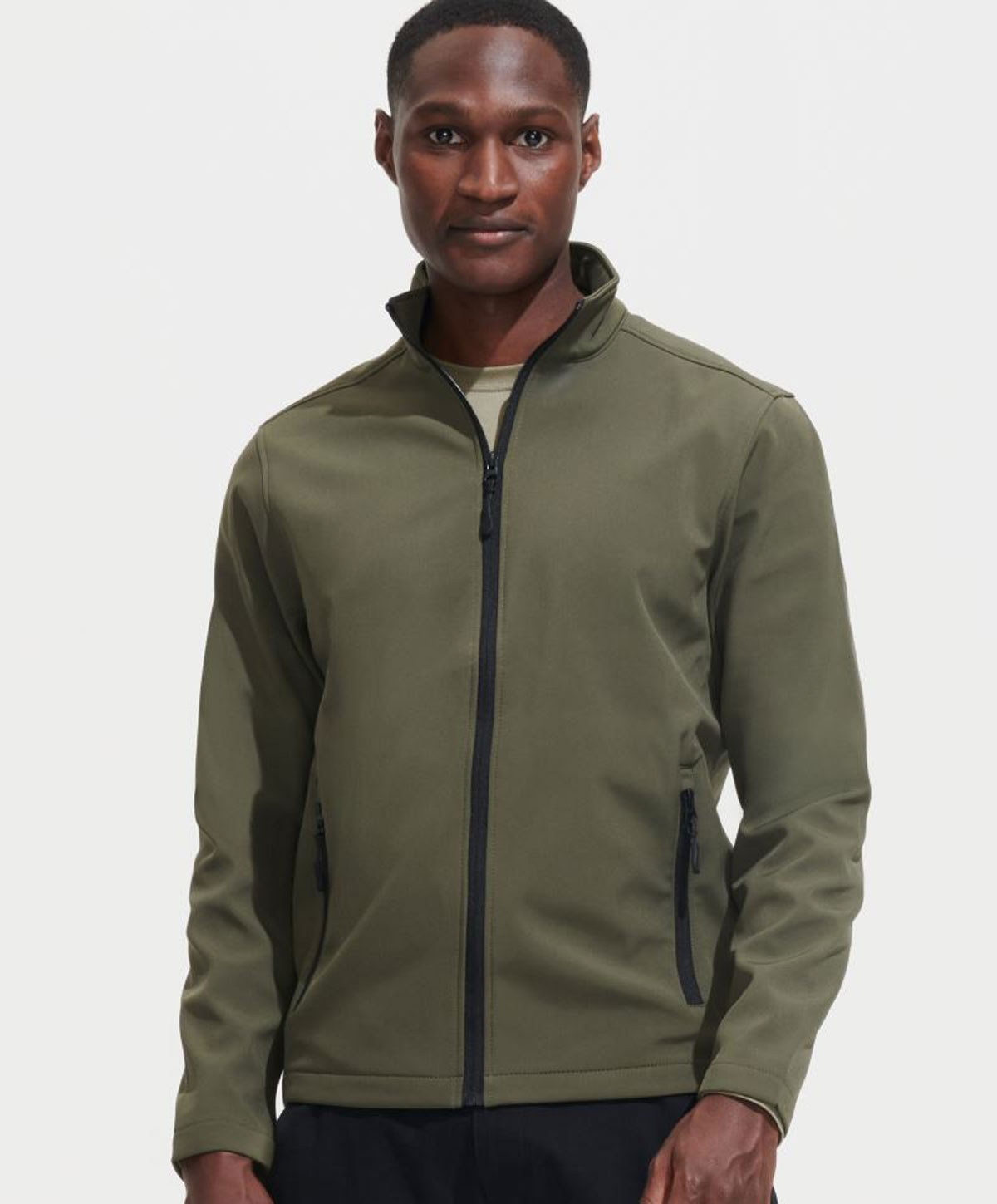 Race-foto1 Mens Softshell Zip Jacket Race Sol's 1195