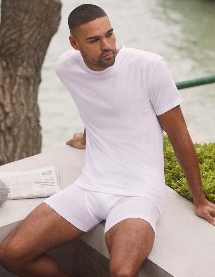 F997-T-Shirt Fruit of the Loom Men's T-Shirt Original Style (3er Pack)