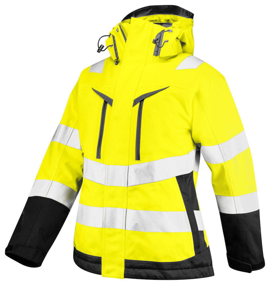 ProJob 6449 VESTE DOUBLÉE FONCTIONNELLE POUR DAME EN ISO 20471 CLASSE 2/3