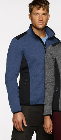 Hakro0836-DET Hakro Strickfleecejacke Dawson 0836
