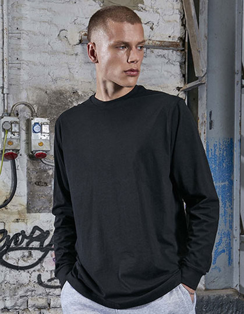 2051160 Organic Longsleeve with Cuffrib Build Your Brand BY150