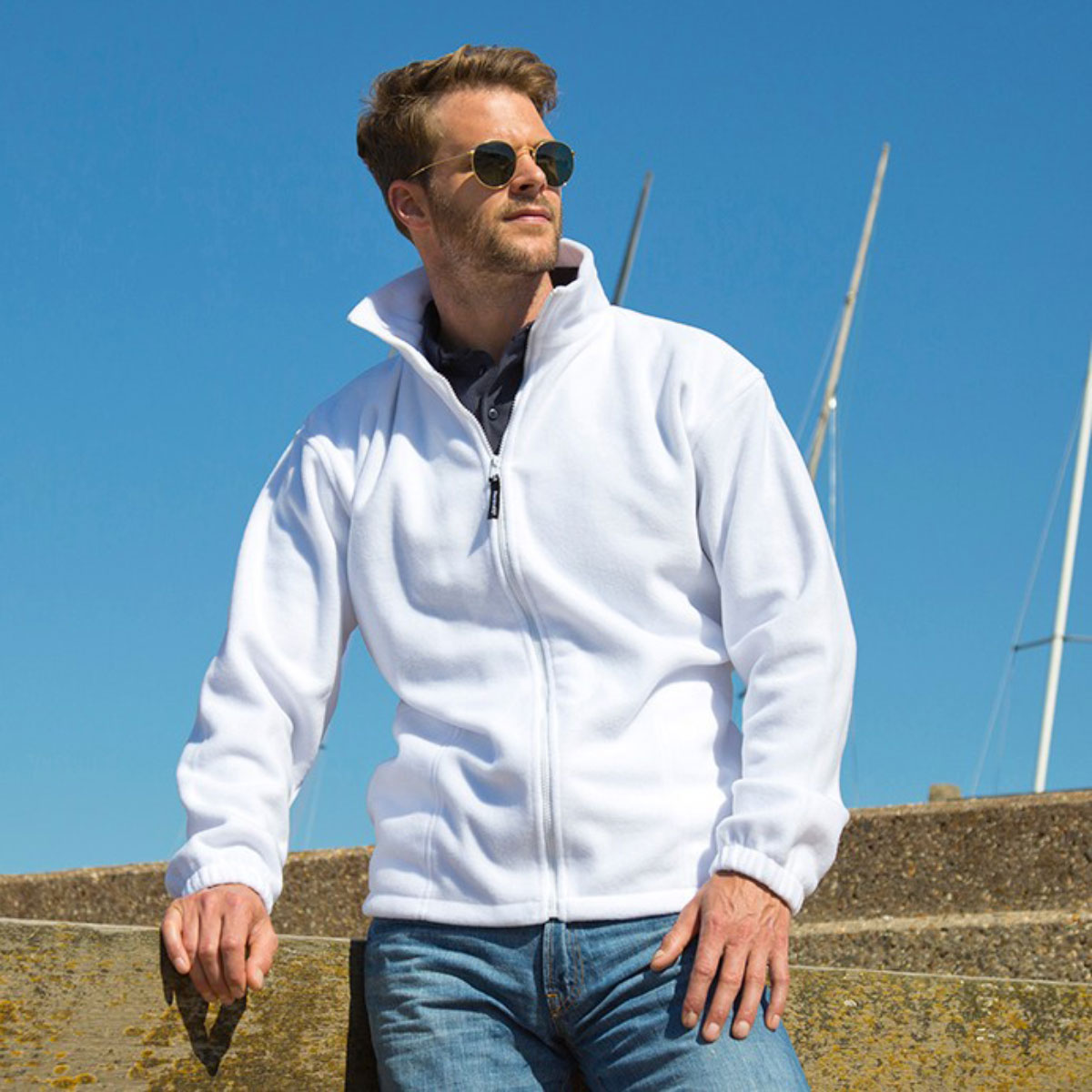 R036X-Model-lifestyle Polartherm™ Fleece Jacke Result R036X