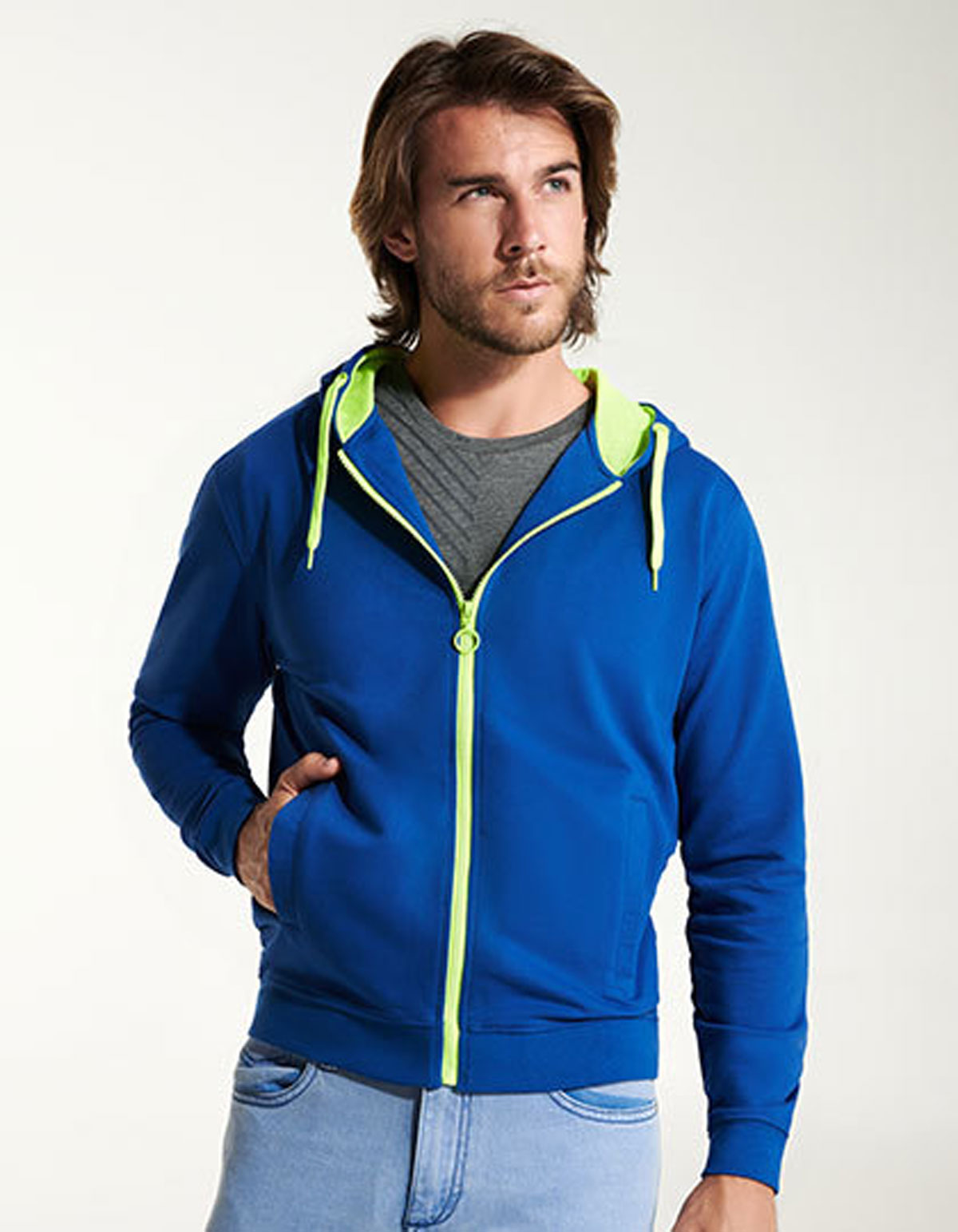 RY105-DET Fuji Sweat-Jacket Roly RY1105