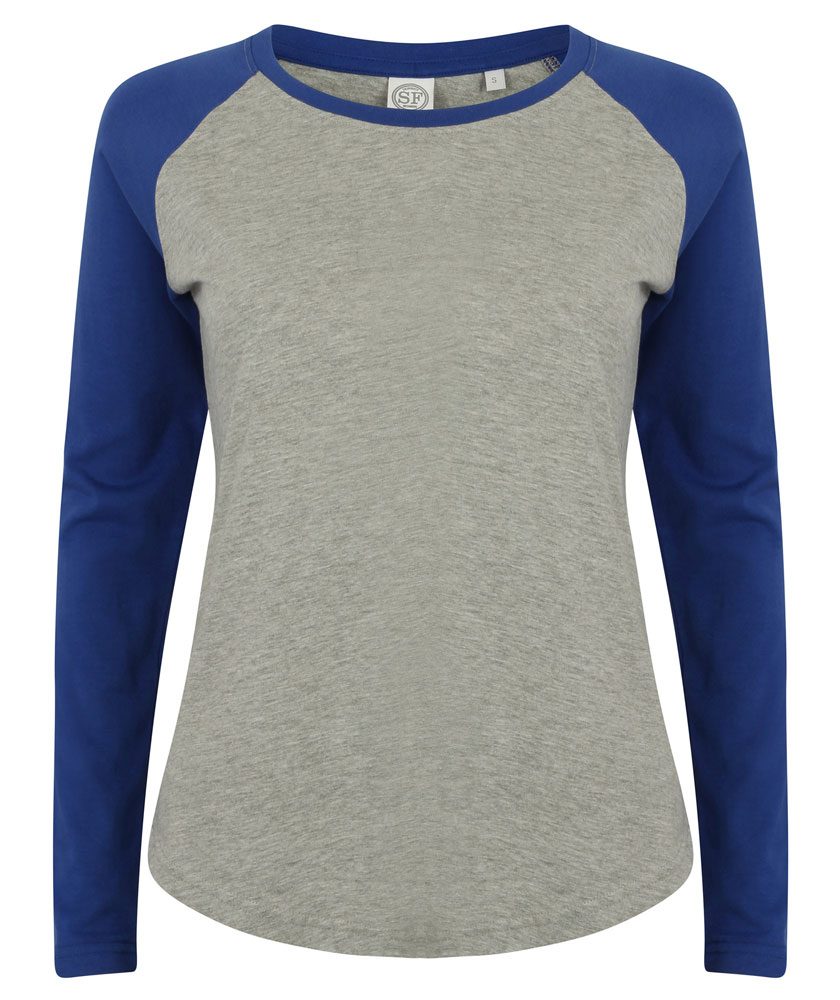 SK271_HEATHERGREYROYAL_TORSO_FRONT heather grey/ royal