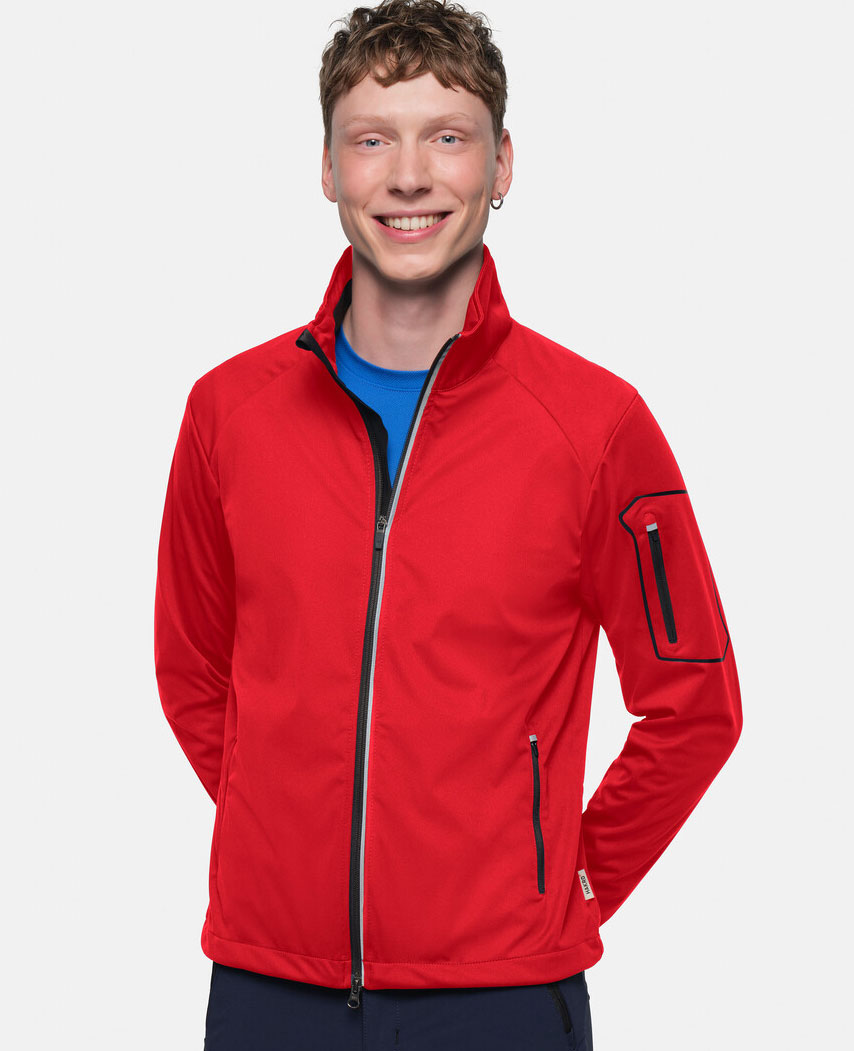 Hakro Light-Softshelljacke Brantford 0856 rot Hakro Light-Softshelljacke Brantford 0856 rot