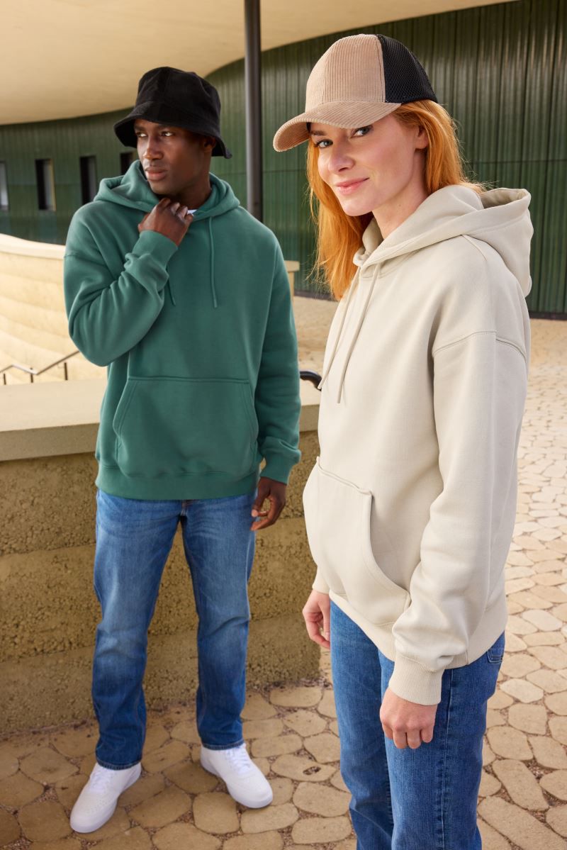 Schwerer Oversize Unisex Kapuzen Sweater Daiber 8052