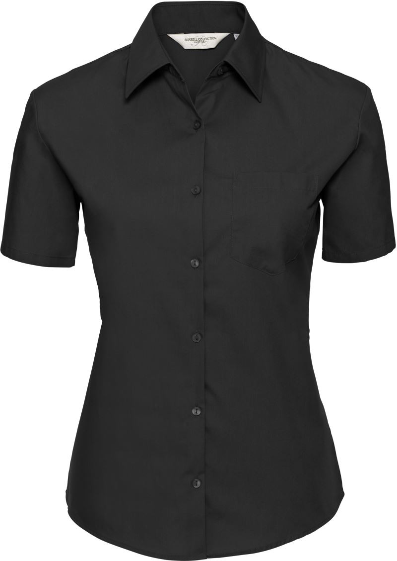 Russell Popeline Bluse 937F schwarz, S Russell Popeline Bluse 937F schwarz, S