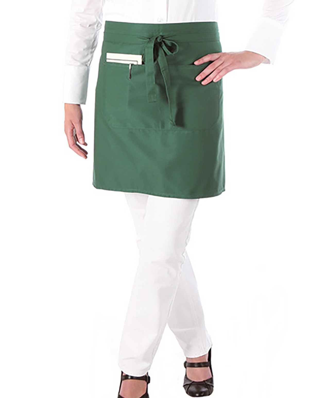 Baker`s Apron with Pocket LInk Kitchen Wear X964T