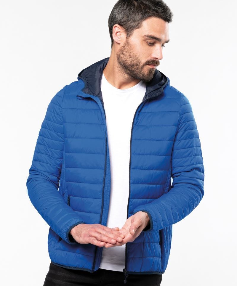 K6110-fotovxLQxYxNZHLhY Leichte Herren Kapuzen Steppjacke Kariban K6110