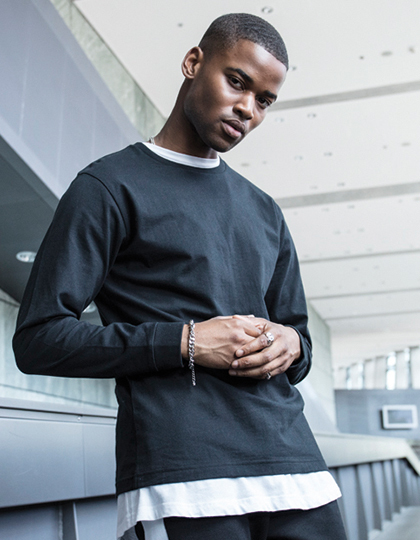 BY091-foto Longsleeve Tee with cuffrib Build Your Brand 091
