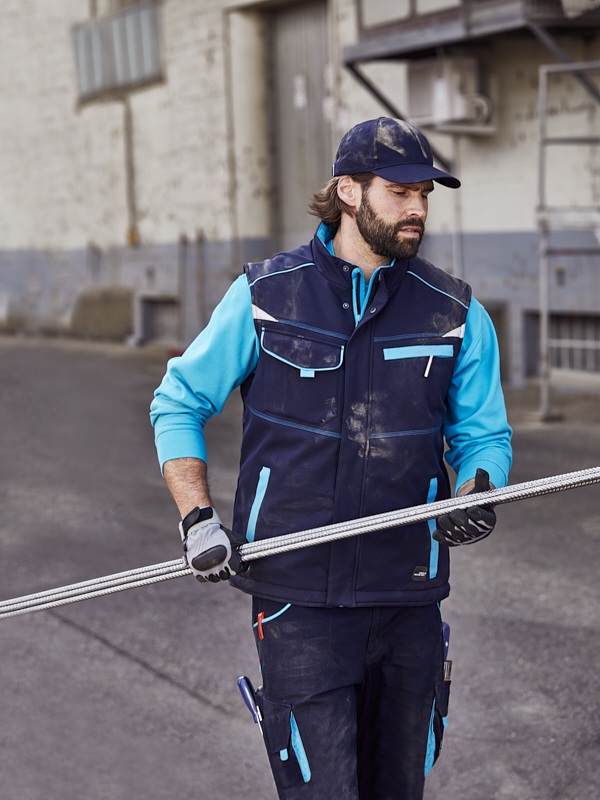 JN854-foto Workwear Softshell Padded Vest Color James&Nicholson JN854