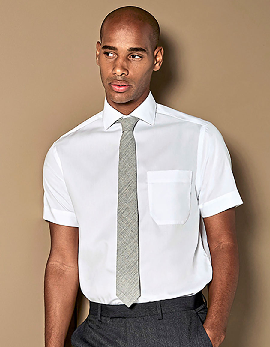 Men`s Classic Fit Premium Non Iron Corporate Shirt Short Sleeve K115 Men`s Classic Fit Premium Non Iron Corporate Shirt Short Sleeve K115