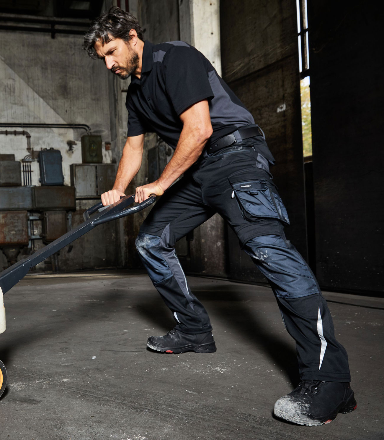 JN1832-foto Workwear Pants Slim Line James&Nicholson JN1832