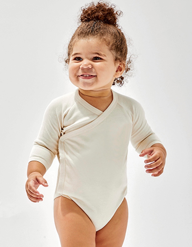 Baby wrap body long sleeve Babybugz BZ60 Baby wrap body long sleeve Babybugz BZ60