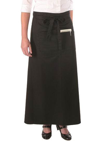 X968T-Model Bistro Apron with Front Pocket Link Kitchen Wear X968T