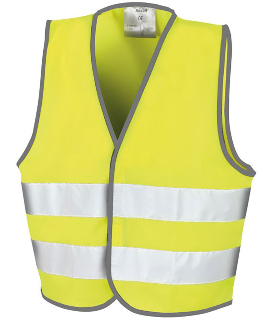 R200J_fluorescent_yellow_2016 Junior Safety Vest SafeGuard RT200J
