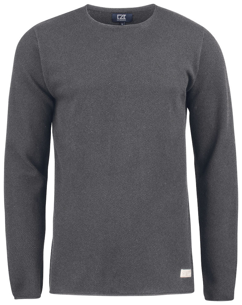Carnation-sweater-men-grey-melange grey melange