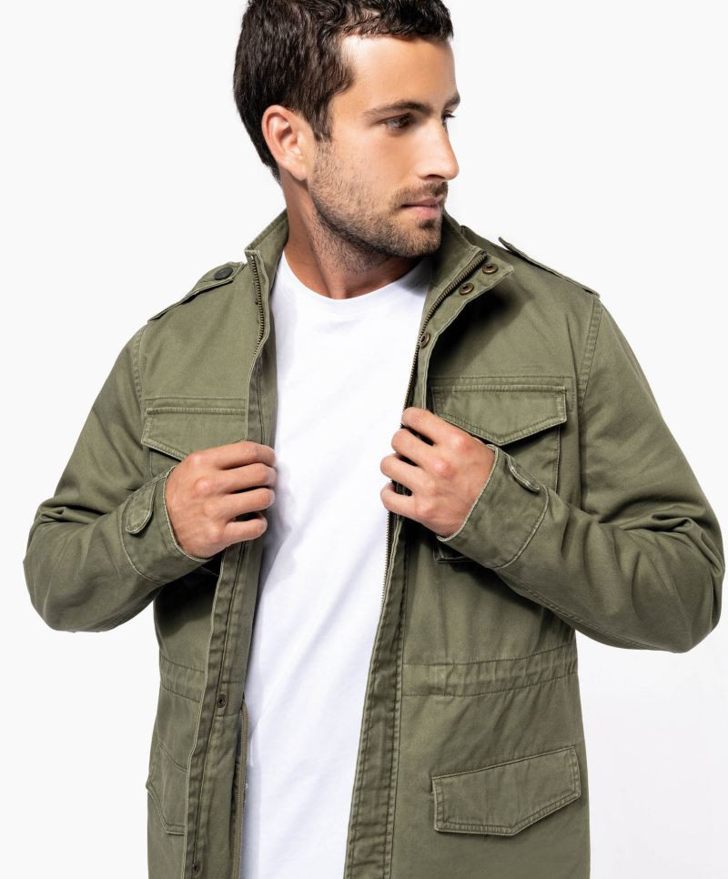 Kariban K6164 Herren Safari Jacke Kariban K6164 Herren Safari Jacke
