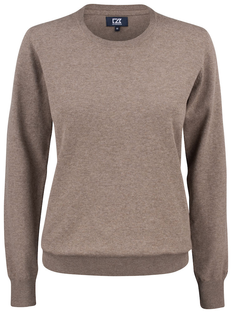 Oakville-crewneck-ladies-nougat-melange nougat melange