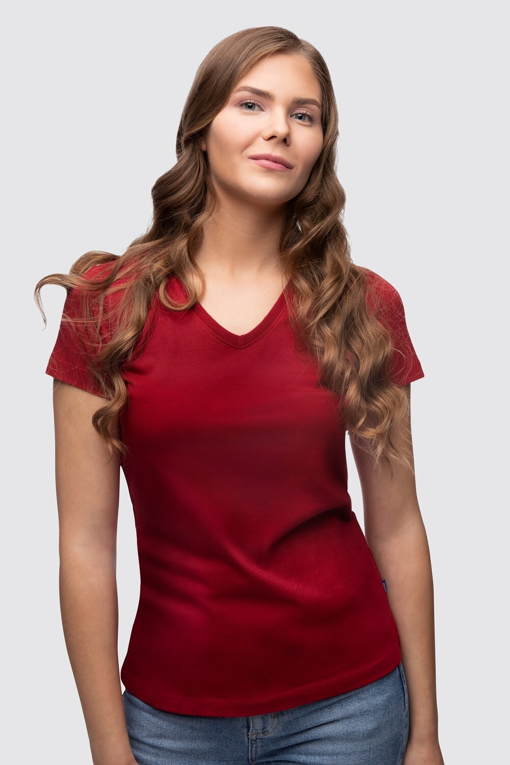 2224-DET 2224 Whale Lady V T-Shirt by Switcher