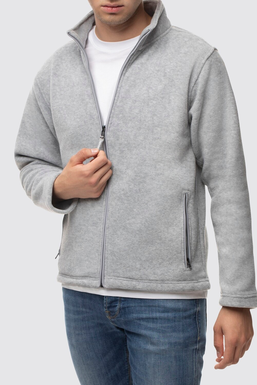 6180-grischine Vancouver Herren Faserpelz Jacke 6180 Switcher