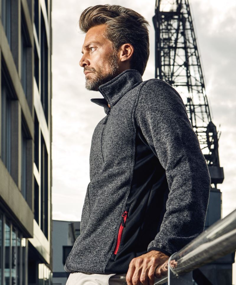 Pro7700-foto Men's Knitted Workwear Fleece Promodoro 7700