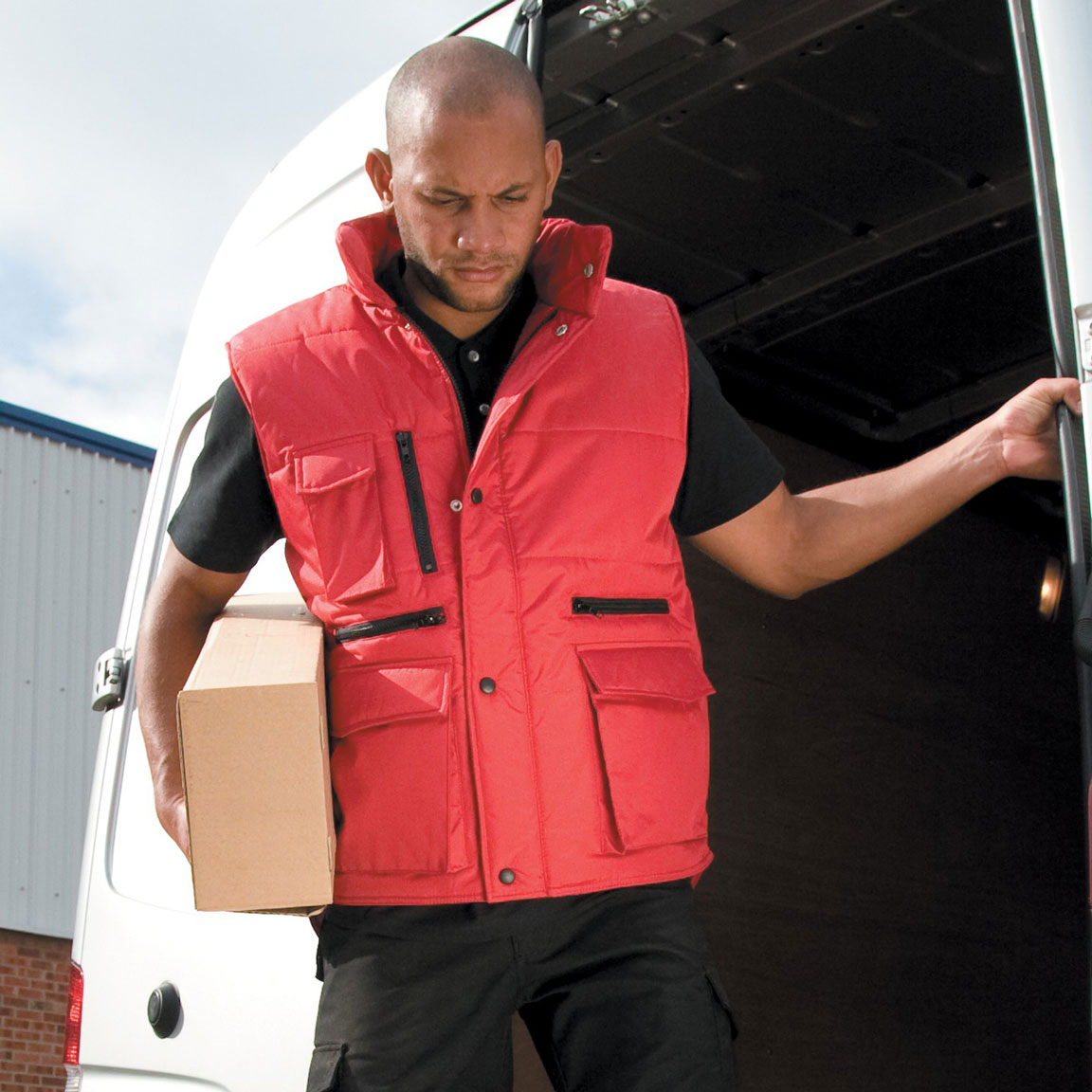 R127x_workwear_2010 Lance Ripstop Bodywarmer WorkGuard RT127