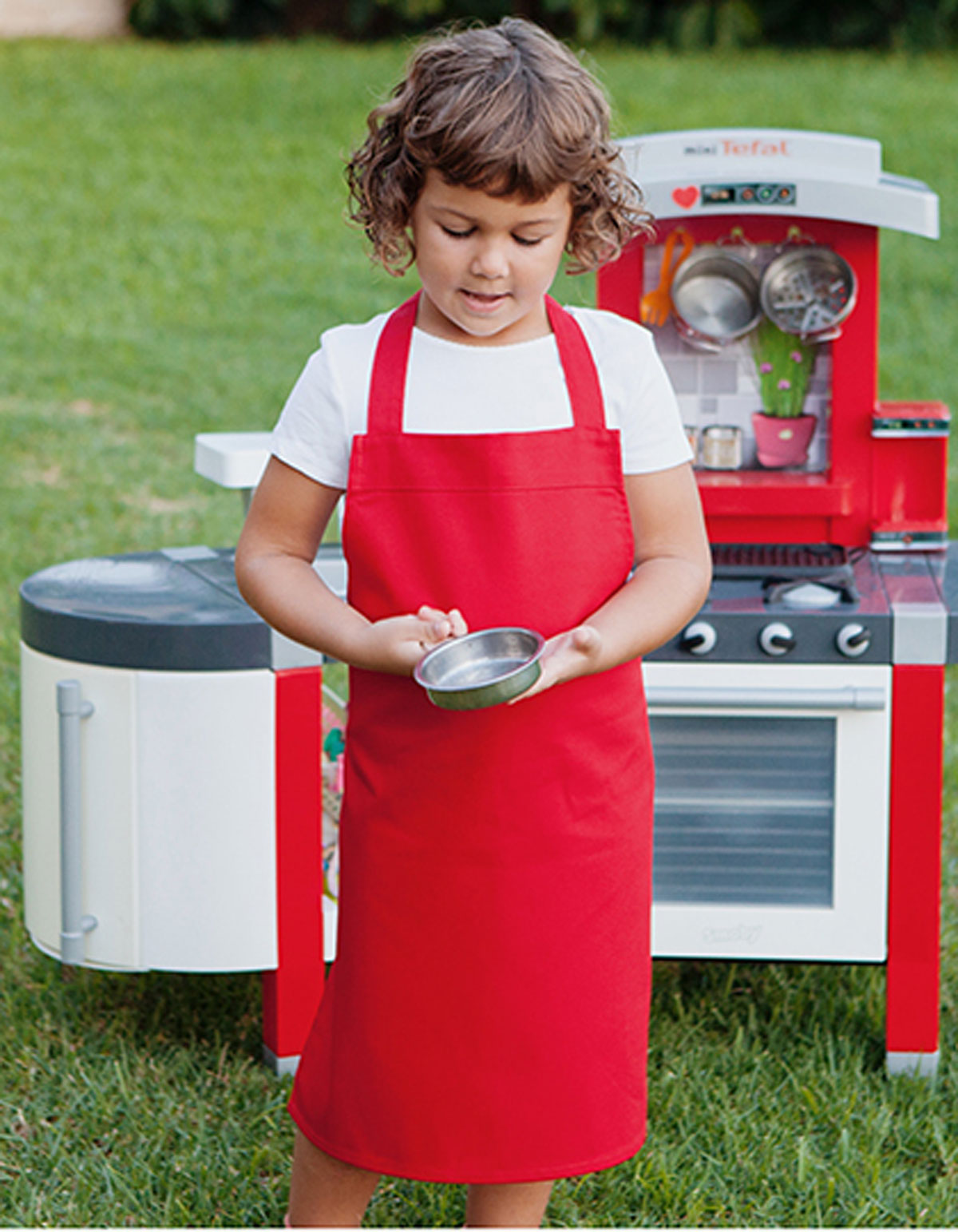 X1009-Kids Kids´ Cotton Barbecue Apron Link Kitchen Wear X1009