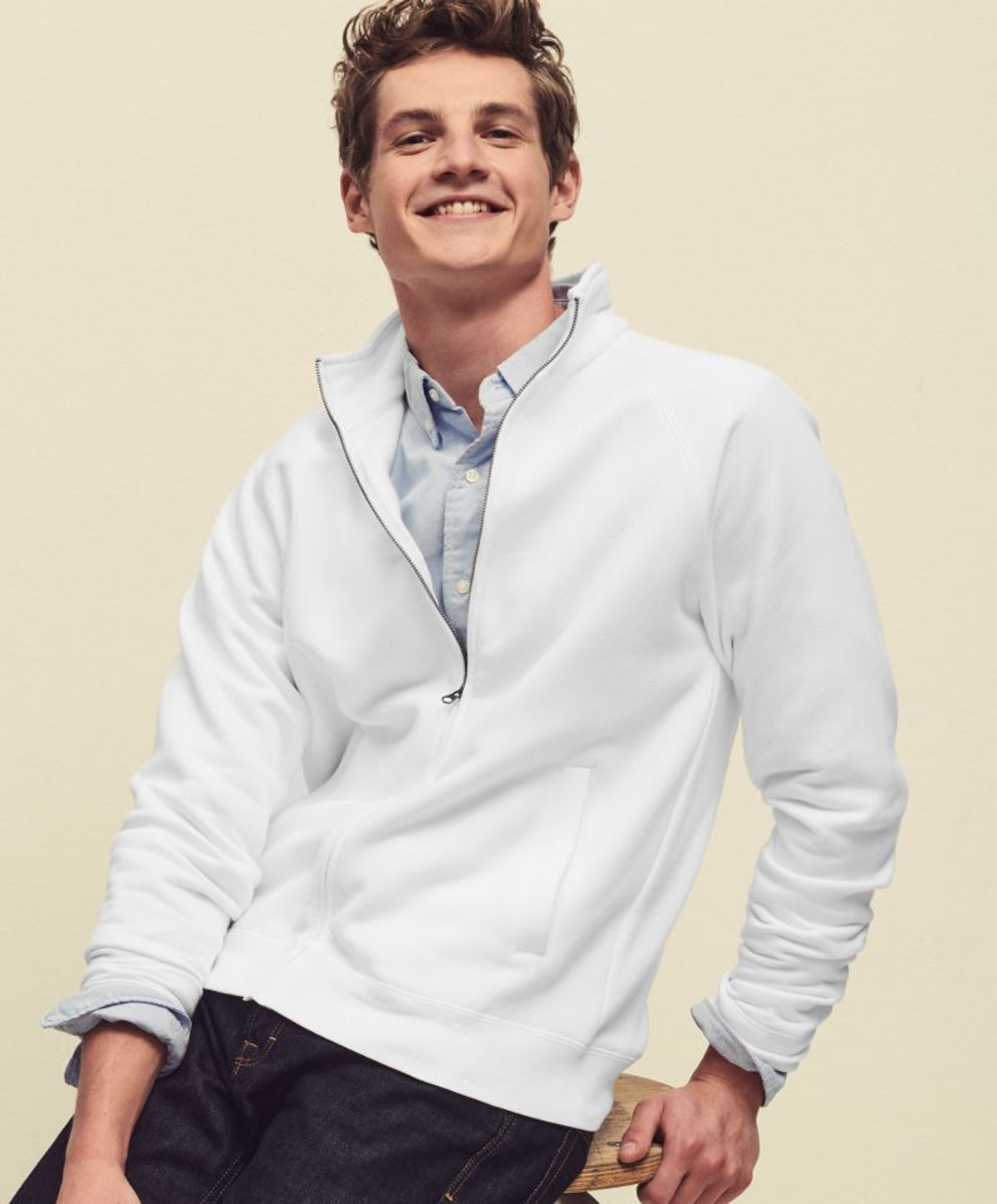 2228-dT1 Premium Sweat Jacket 2228