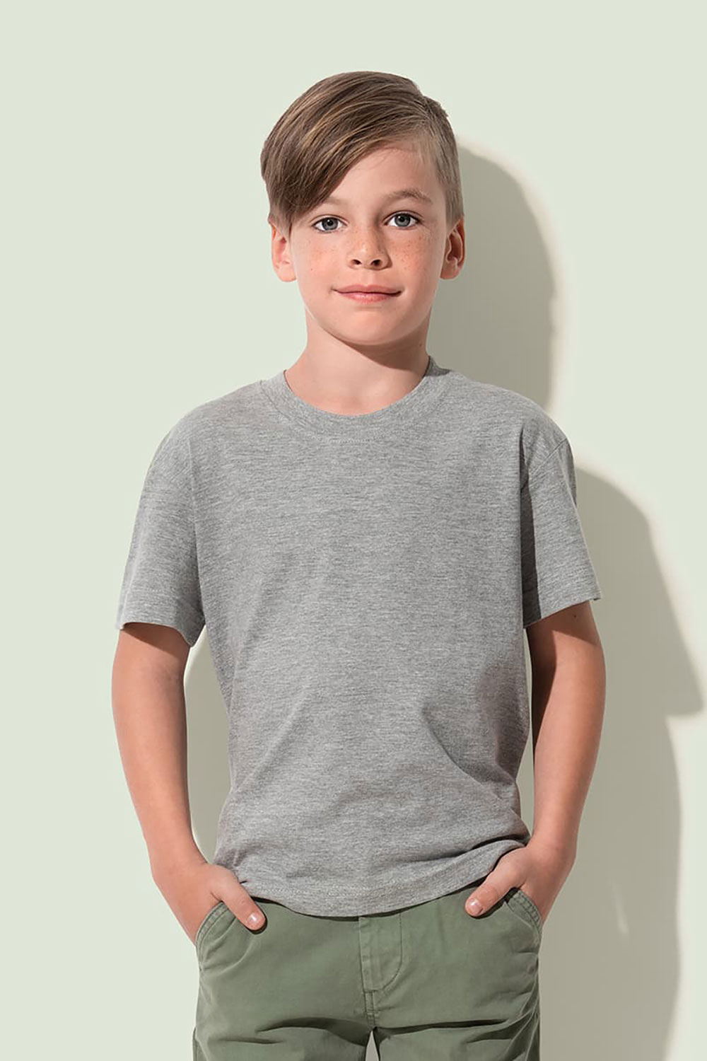 ST2220-model Classic-T Organic Crew Kids Stedman ST2220
