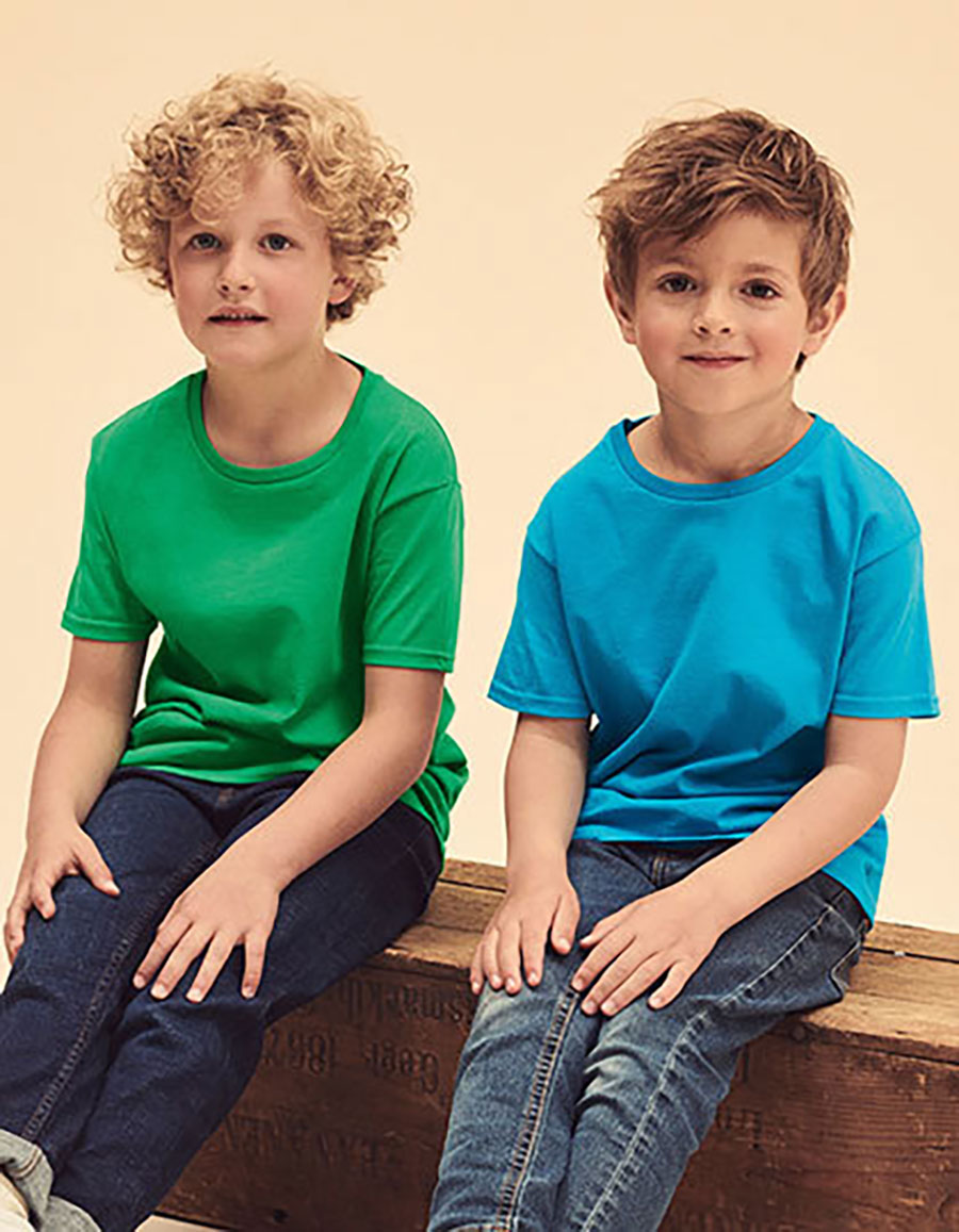 Kids Iconic 150 T Fruit of the Loom 1023 Kids Iconic 150 T Fruit of the Loom 1023