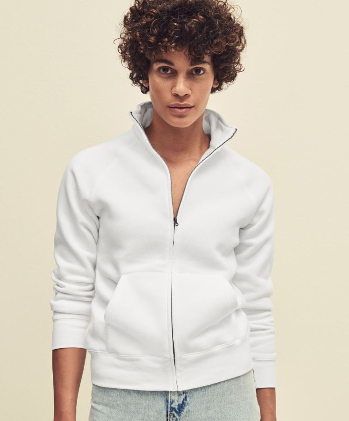 2116-DET1 Premium Lady-Fit Sweat Jacket 2116