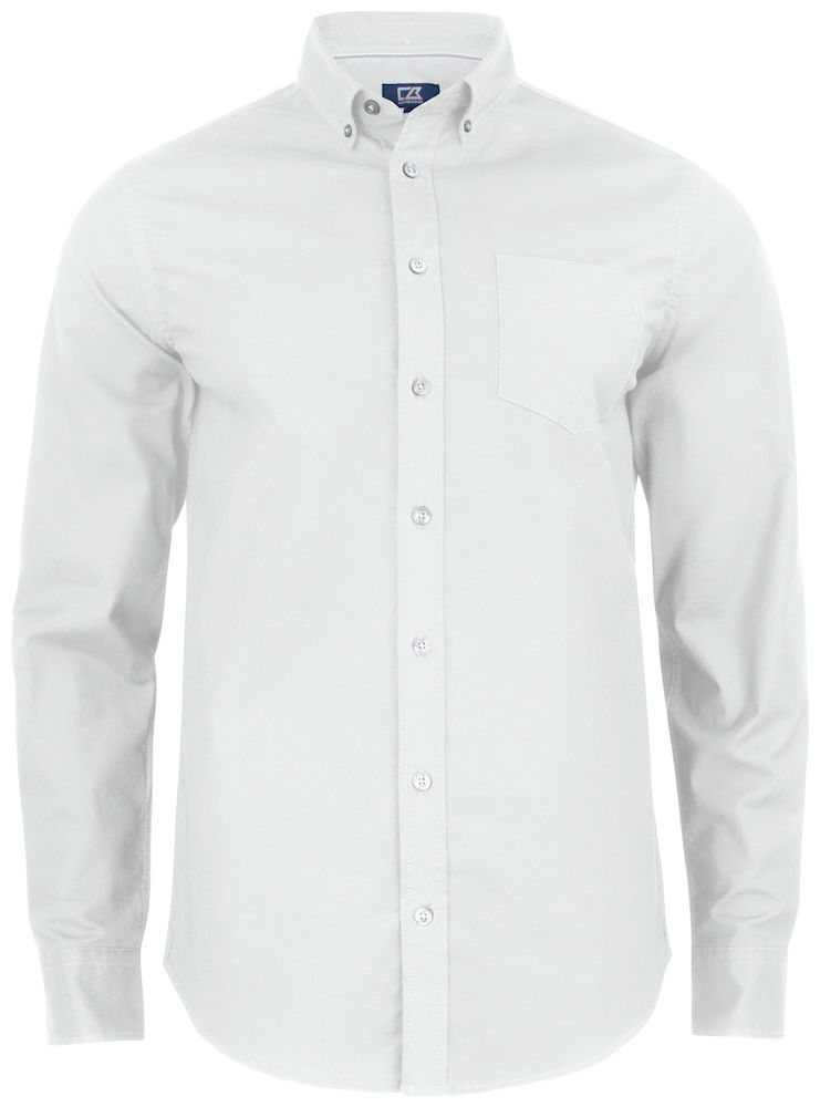 Hansvillle-shirt-men-white white
