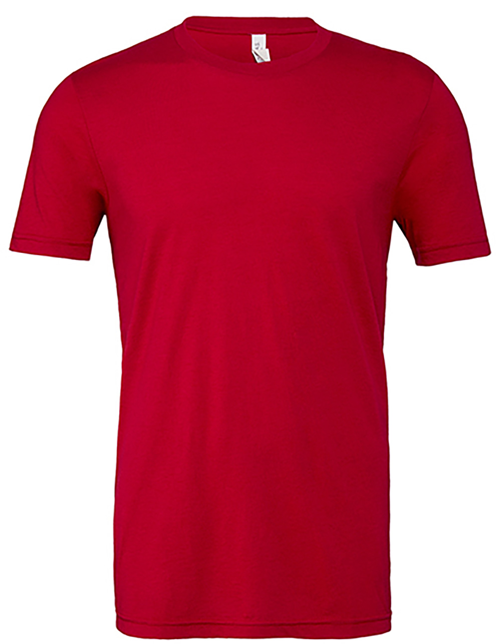 CV3413-solidredtriblend1 solid red triblend