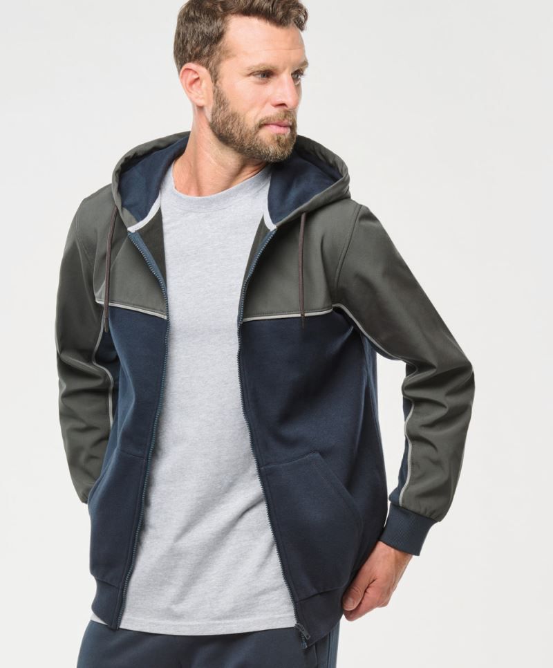 Workwear Kapuzen Sweatjacke WK Designed to Work WK410 Workwear Kapuzen Sweatjacke WK Designed to Work WK410