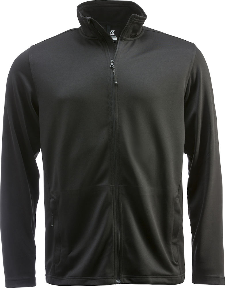 Twin-lakes-full-zip-men-black black