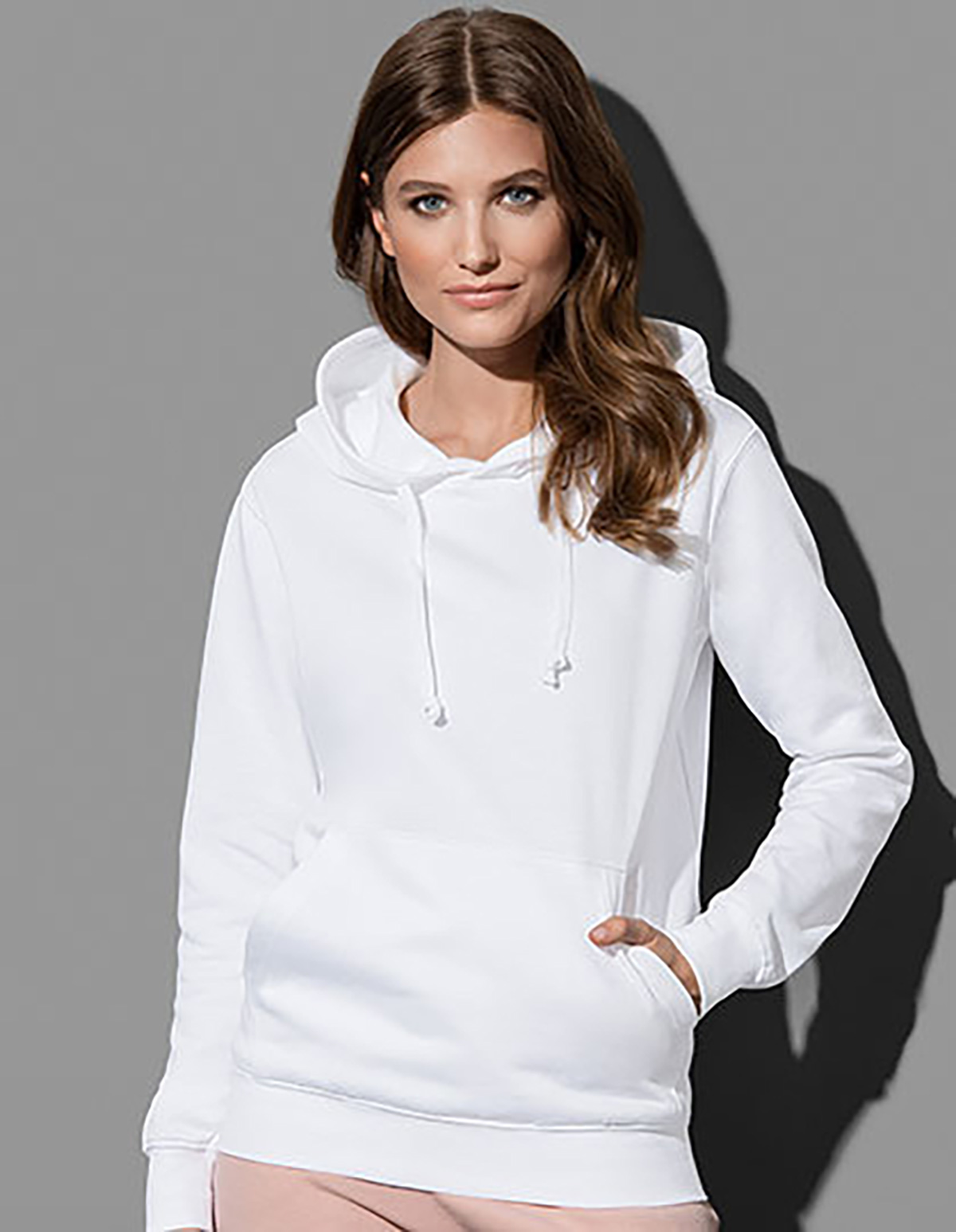 ST4110-Model1 Stedman Hooded Sweatshirt ST4110