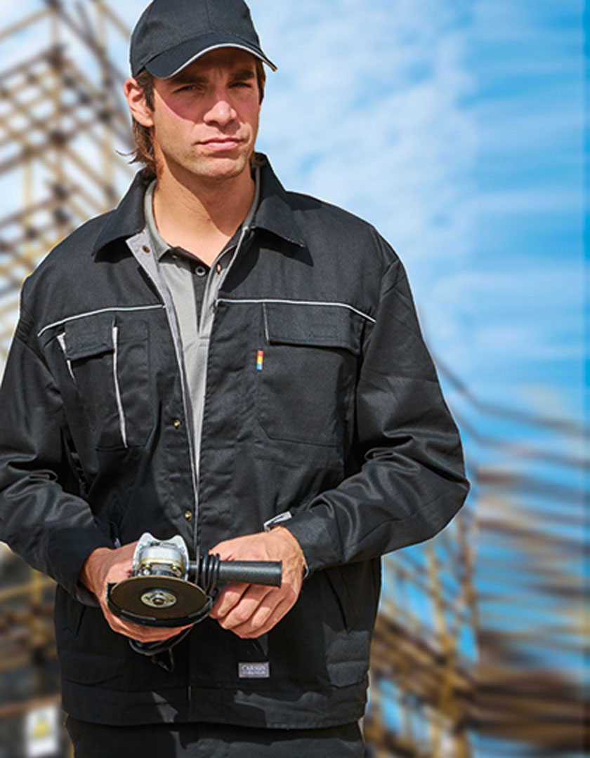 CR700-foto Contrast Work Jacket Carson CR700