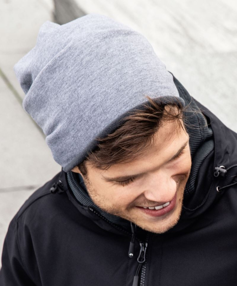 Jersey Beanie mit Fleecefutter Myrtle Beach MB7131 Jersey Beanie mit Fleecefutter Myrtle Beach MB7131