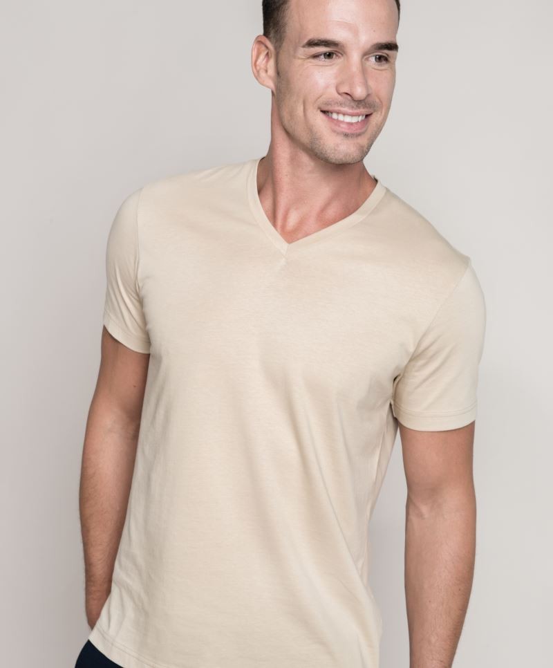 K357-Model1 Kariban K357 Herren V-T-Shirt