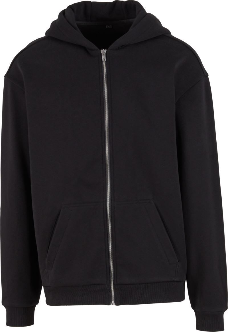 Loose Fit Zip Hoody Build Your Brand BY443