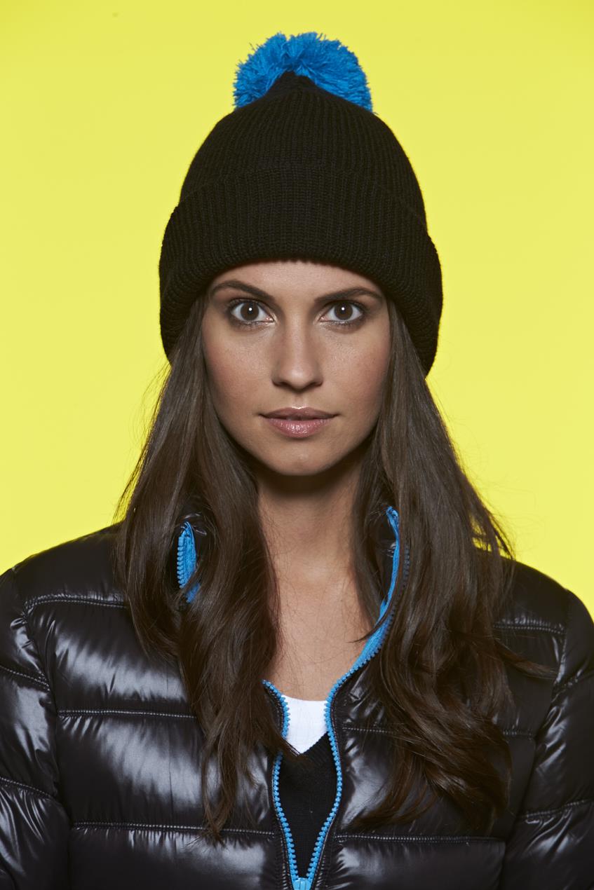 MB7967-foto Pompon Hat with Brim Myrtle Beach MB7967