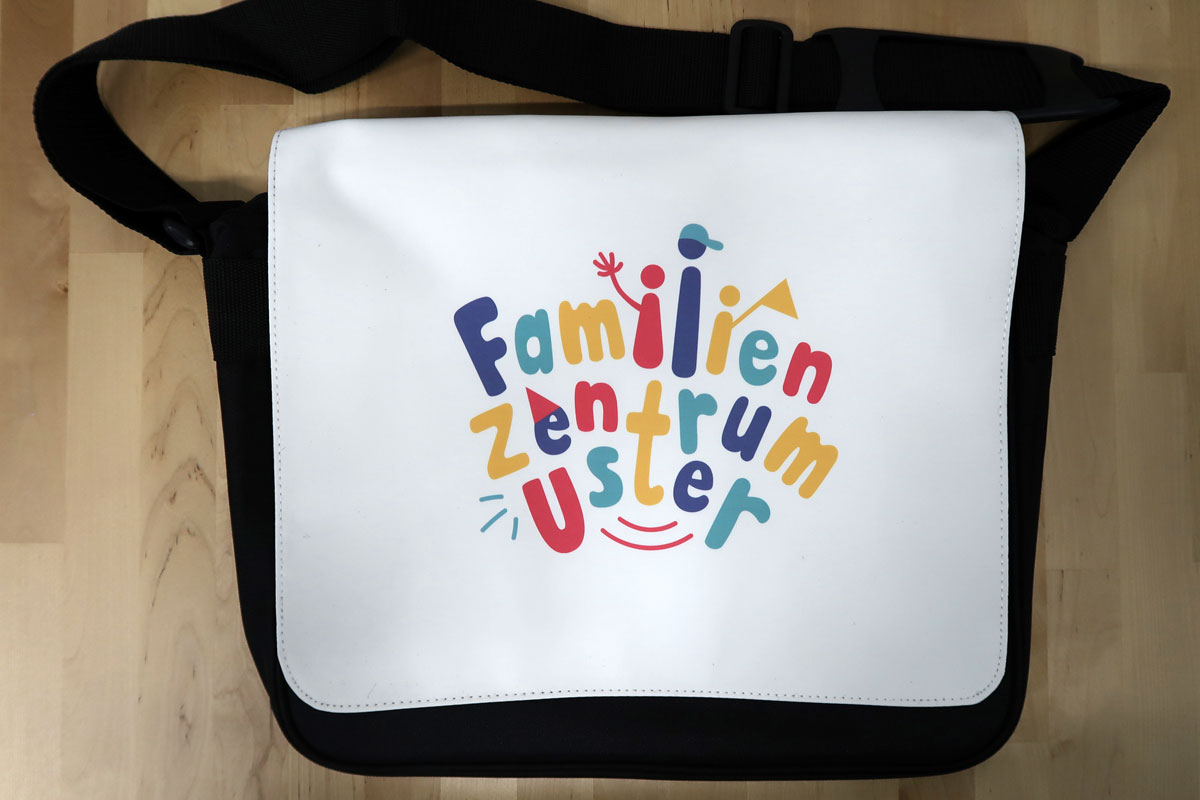 Tasche-Sublimation Beispiel Druck