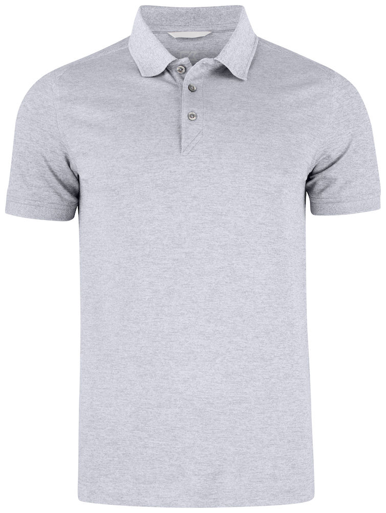 Advantage-polo-men-grey-melange grey melange